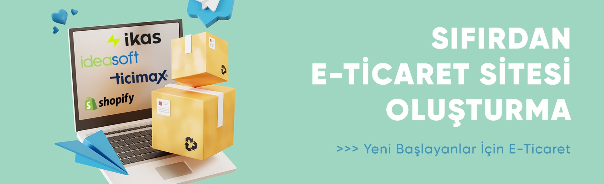  SIFIRDAN E-TİCARET SİTESİ OLUŞTURMA